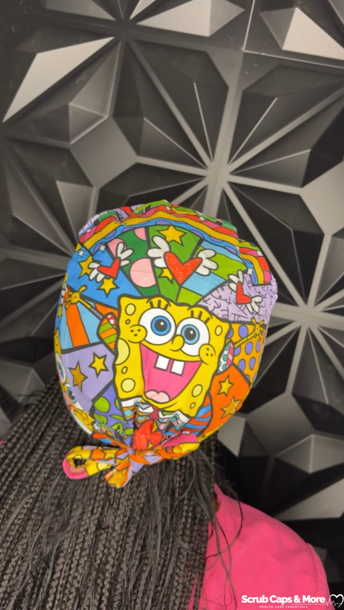 SpongeBob scrub cap 💛